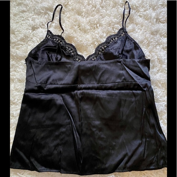 NEW Gorgeous Black BeBe beaded Camisole - Picture 2 of 5